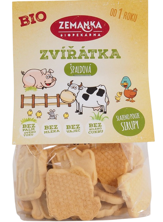Zemanka Špaldová bio zvířátka 100 g