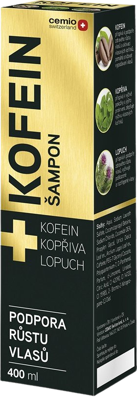 CEMIO Kofeinový Šampon 400 ml
