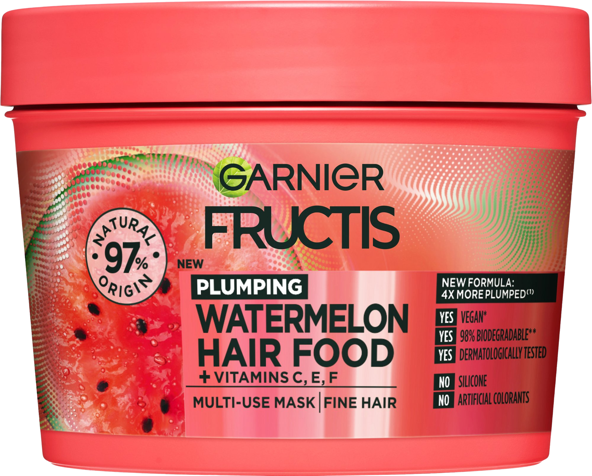 Garnier Fructis Hair Food meloun maska na vlasy, 400 ml