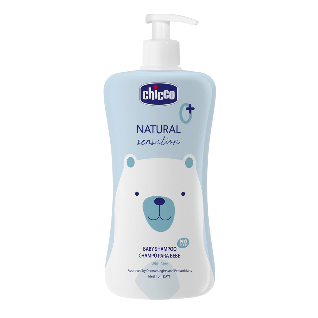 CHICCO Šampon Natural Sensation s aloe, 0m+ 500 ml