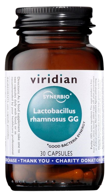 VIRIDIAN Synerbio Lactobacillus Rhamnosus GG 30 kapslí