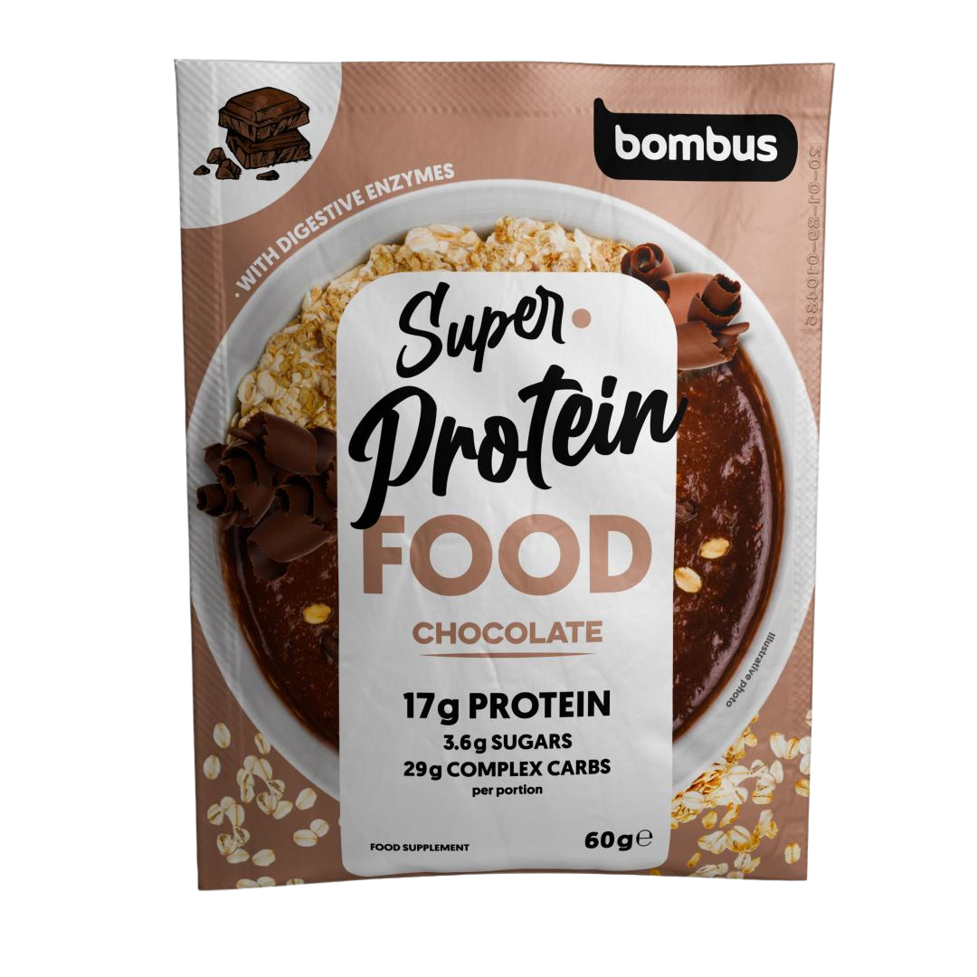 BOMBUS Super Protein Food Čokoláda 60 g