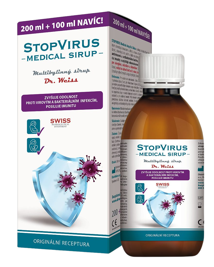 Dr.Weiss STOPVIRUS Medical sirup 300 ml