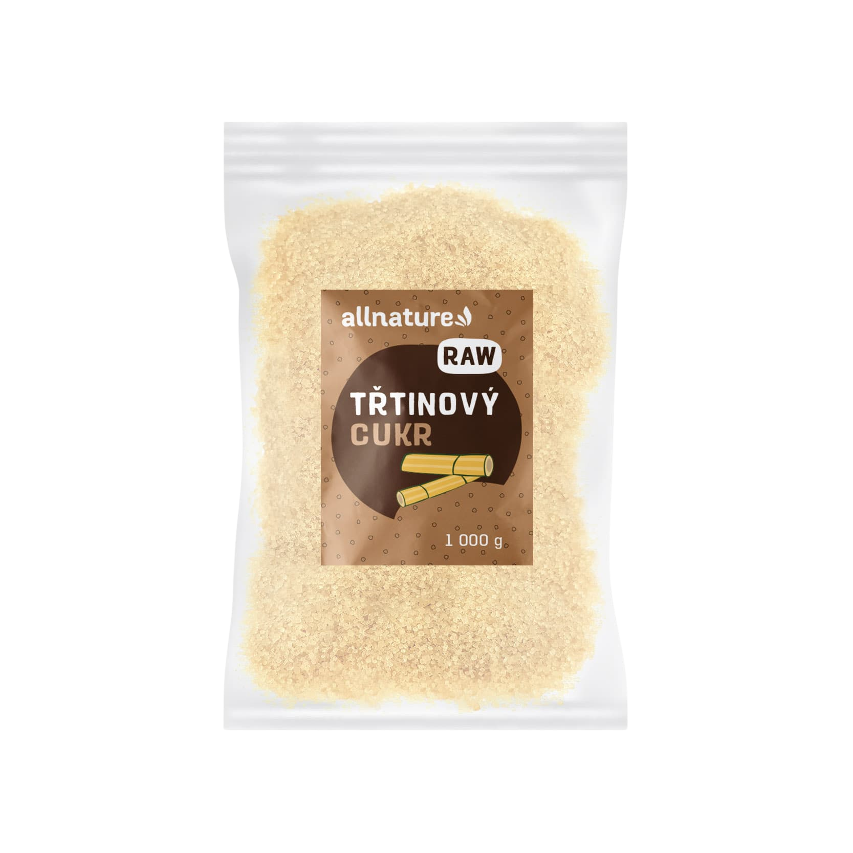 ALLNATURE Cukr třtinový nerafinovaný RAW/BIO 1000 g
