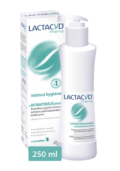 Lactacyd Gel na intimní hygienu Antibakteriální 250 ml