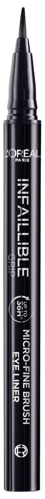 L'Oréal Paris Infaillible Grip 36h Micro-Fine liner 01 Obsidian black černá oční linka 0.4 g