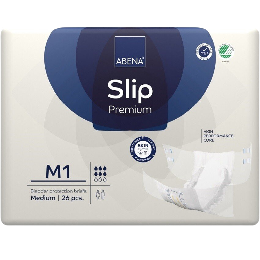 Abena Inkontinenční kalhotky Slip Premium M1 26 ks