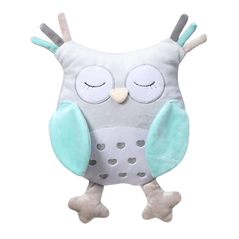 Fotografie BABYONO Plyšová sova Sofia modrá