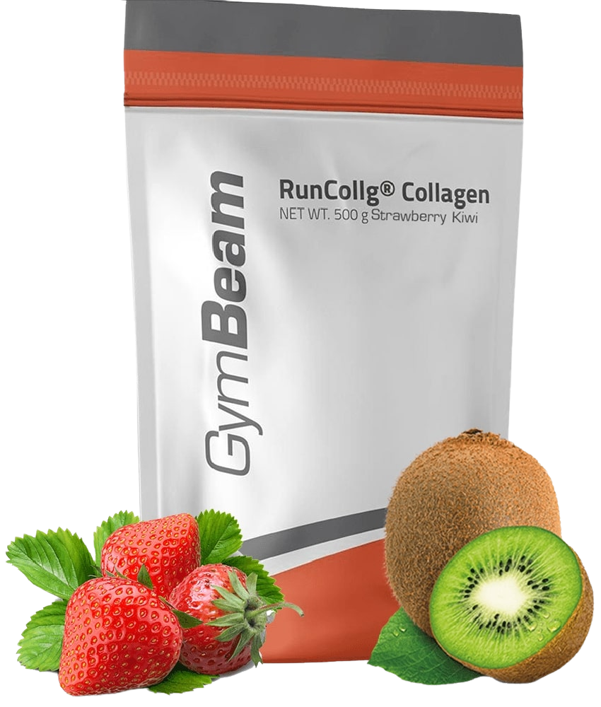 GYMBEAM RunCollg Collagen strawberry-kiwi 500 g