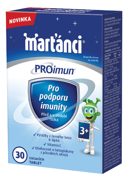 Marťánci Walmark Proimun cucací tablety 30 ks