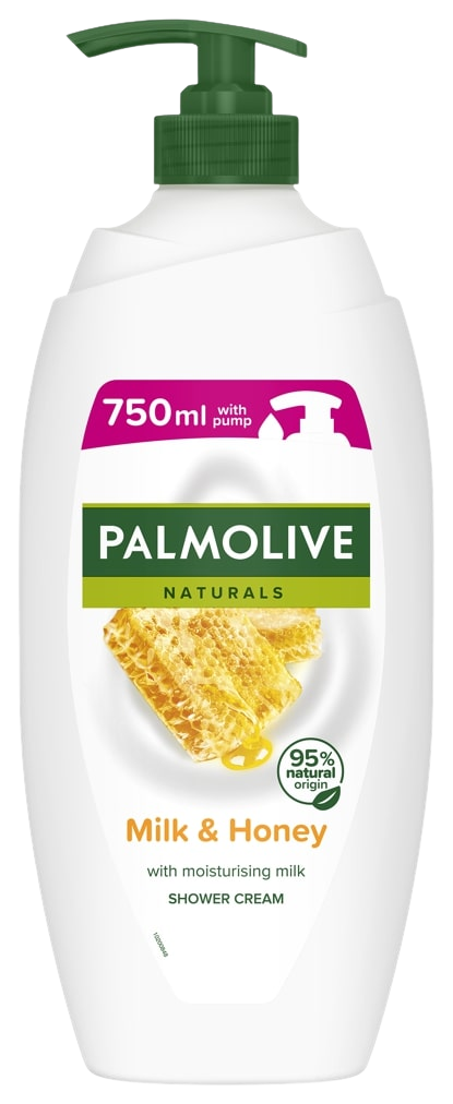 PALMOLIVE Naturals Milk & Honey Sprchový gel pro ženy pumpa 750 ml