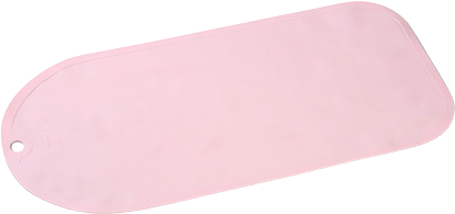 BABYONO Podložka protiskluzová do vany růžová 35 x 70 cm