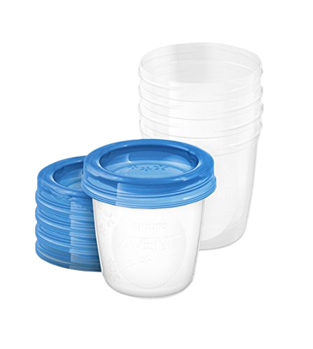 Philips AVENT VIA pohárky s víčkem 180 ml 5 ks