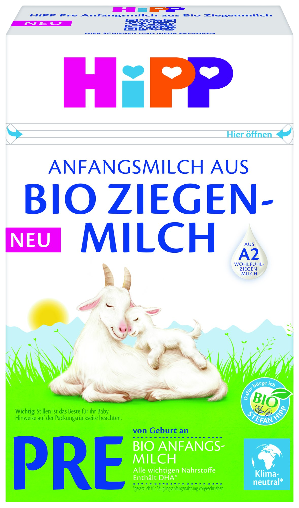 HIPP Mléko 1 BIO kozí 400 g