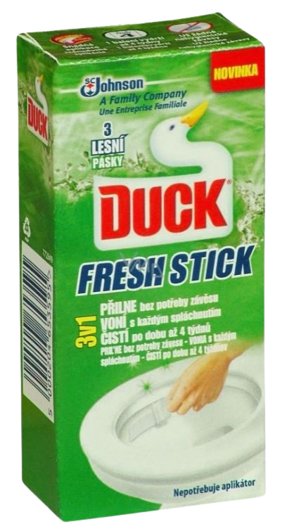 DUCK WC pásky Fresh Stick Pine 3 ks