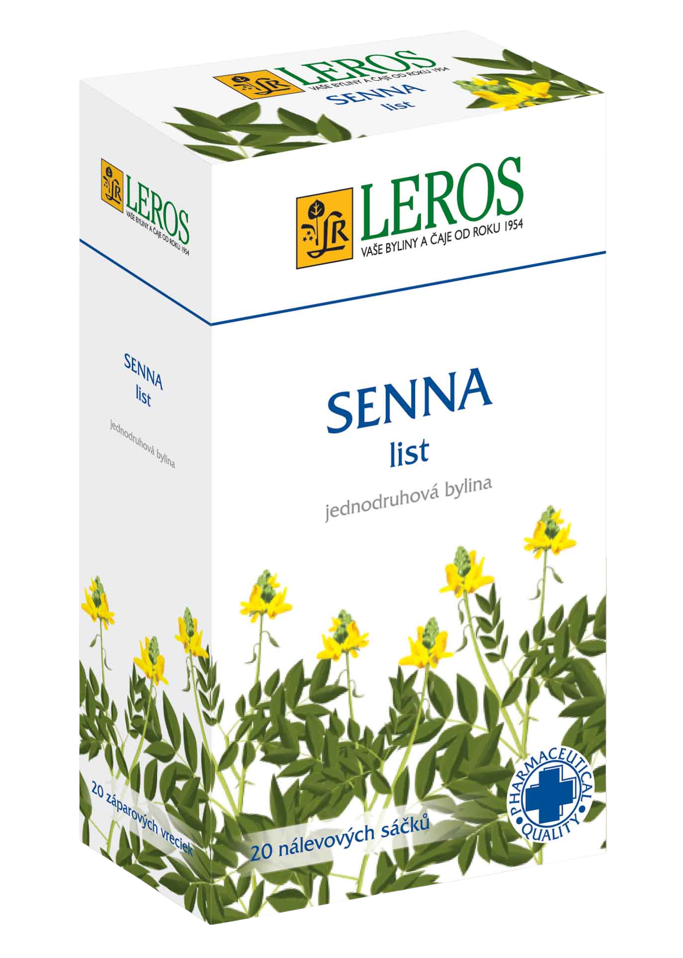 LEROS List Senny perorální léčivý čaj sáčky 20 x 1.5 g