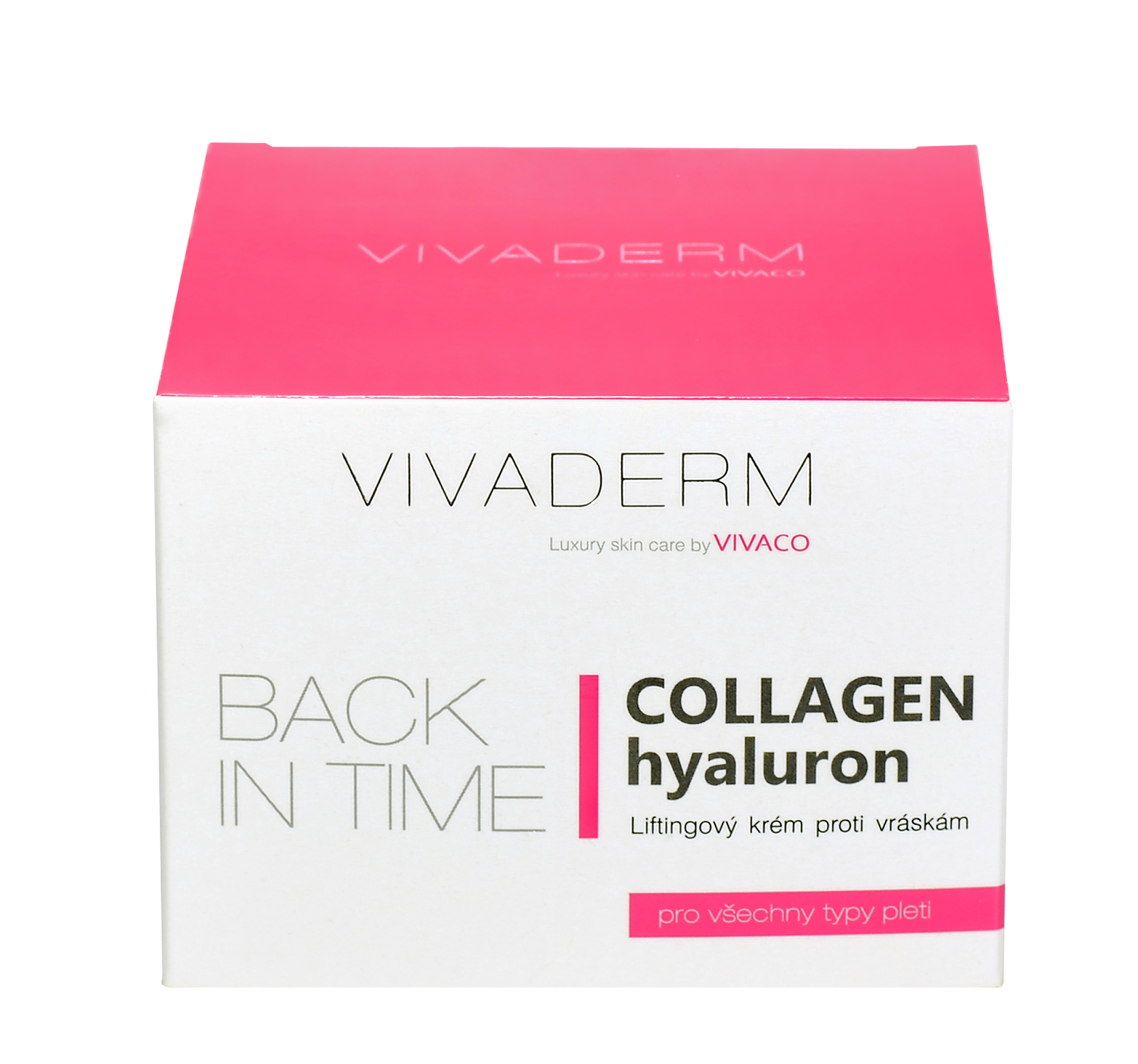 VIVACO Vivaderm Collagen hyaluron Liftingový krém 50 ml