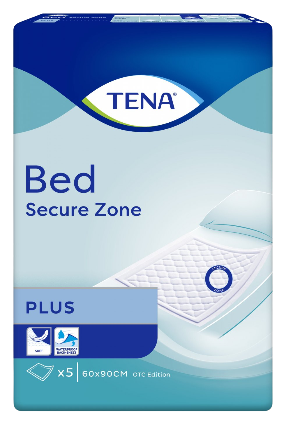 Fotografie TENA Bed podložka 60x90cm, 5 ks