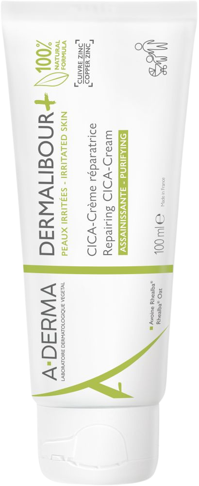 A-Derma Dermalibour+ Reparační CICA-Krém pro podrážděnou pokožku 100 ml