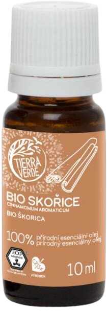 Levně TIERRA VERDE Esenciální olej BIO Skořice 10 ml