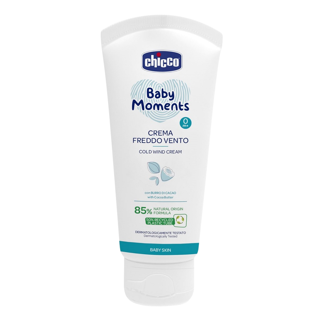 CHICCO Krém ochranný do chladného počasí bez parabenů Baby Moments 50 ml