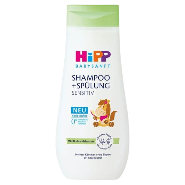 HiPP Babysanft Dětský šampón s kondicionérem 200 ml