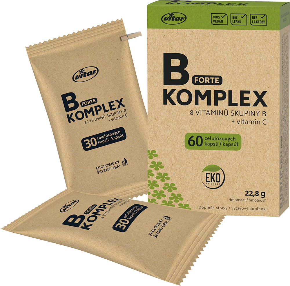 VITAR B - komplex Forte EKO 60 kapslí
