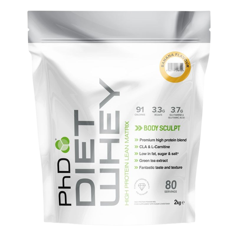 PHD NUTRITION Diet Whey banán 2 kg