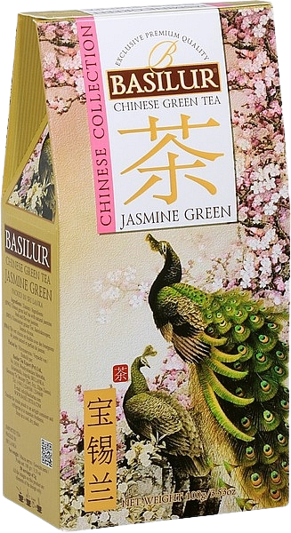 Basilur Chinese Jasmine Green papír 100 g