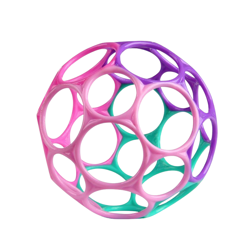 OBALL Hračka Classic 10 cm růžovo/fialová 0m+