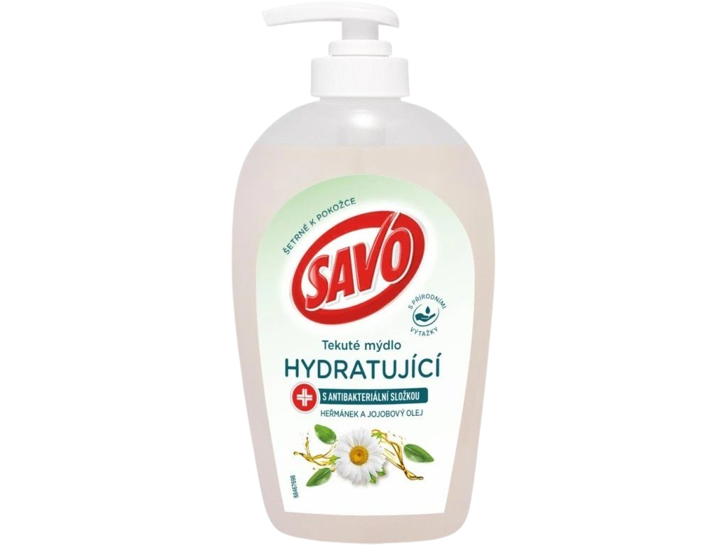 SAVO Heřmánek & Jojobový olej tekuté mýdlo s antibakteriální složkou 250 ml
