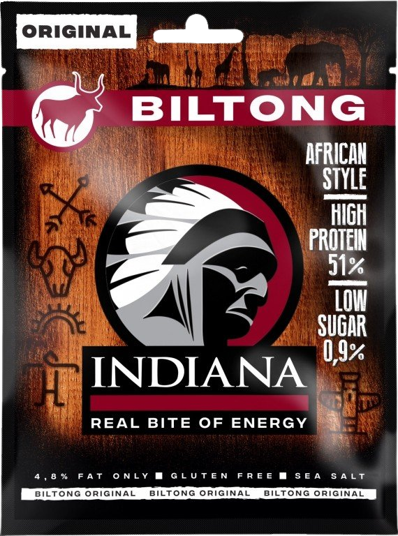 INDIANA JERKY biltong original 25 g