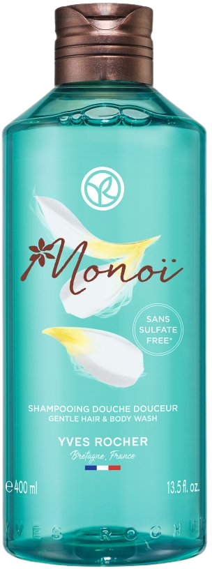 Yves Rocher Sprchový gel na tělo a vlasy Monoi de Tahiti 400 ml