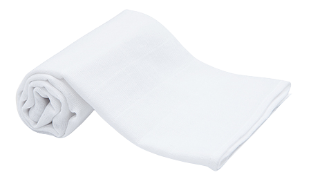 Scamp látkové pleny Bílá 70x70 3 ks