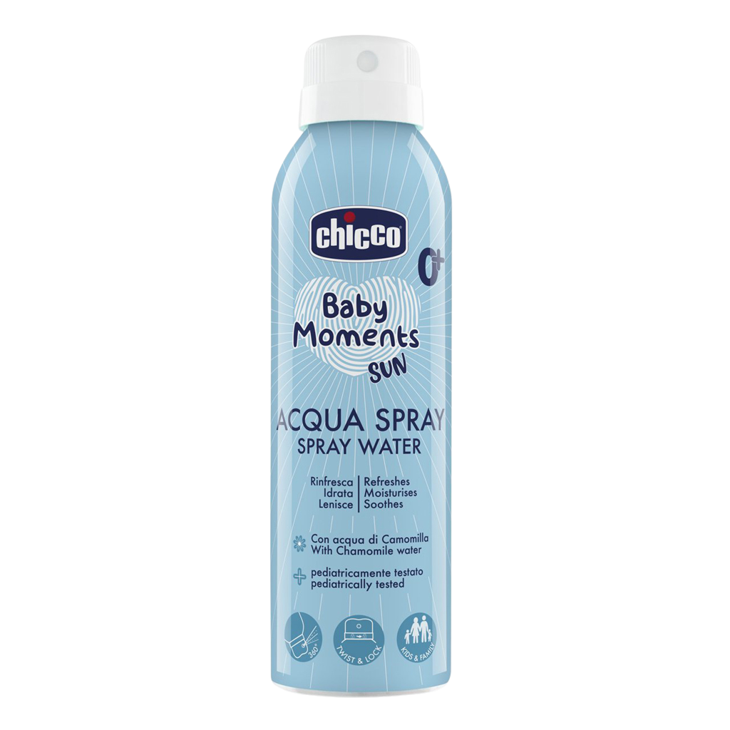 CHICCO Voda sprejová osvěžující Baby Moments Sun 0m+ 150 ml