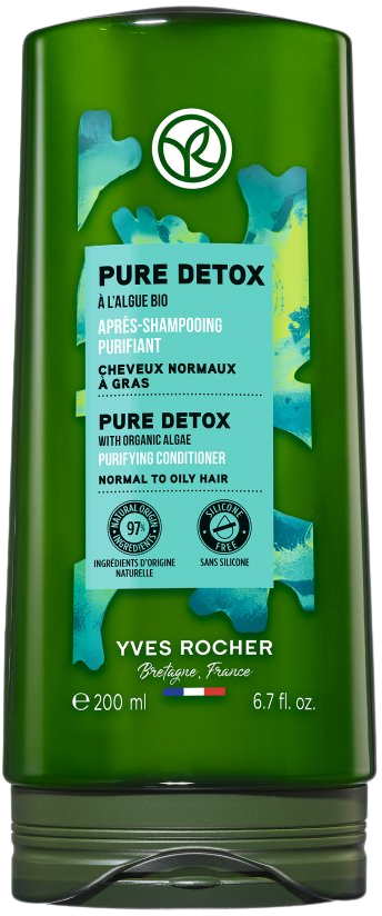 YVES ROCHER Detoxikační kondicionér s bio řasou 200 ml