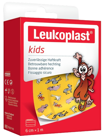 Leukoplast® Kids Náplast pro děti, role 6 cm x 1 m
