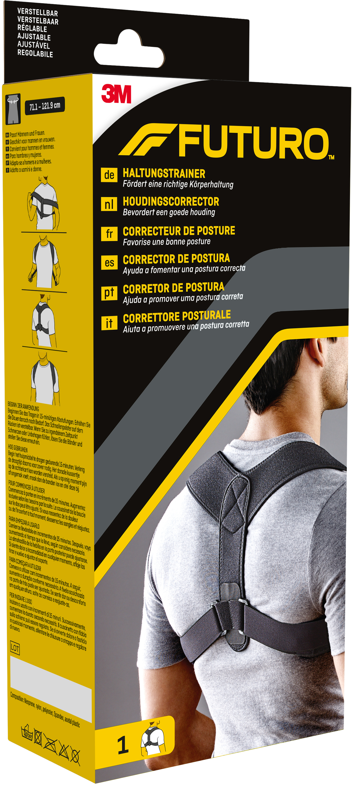 3M FUTURO Futuro Korektor pro vzpřímené držení těla 9 cm