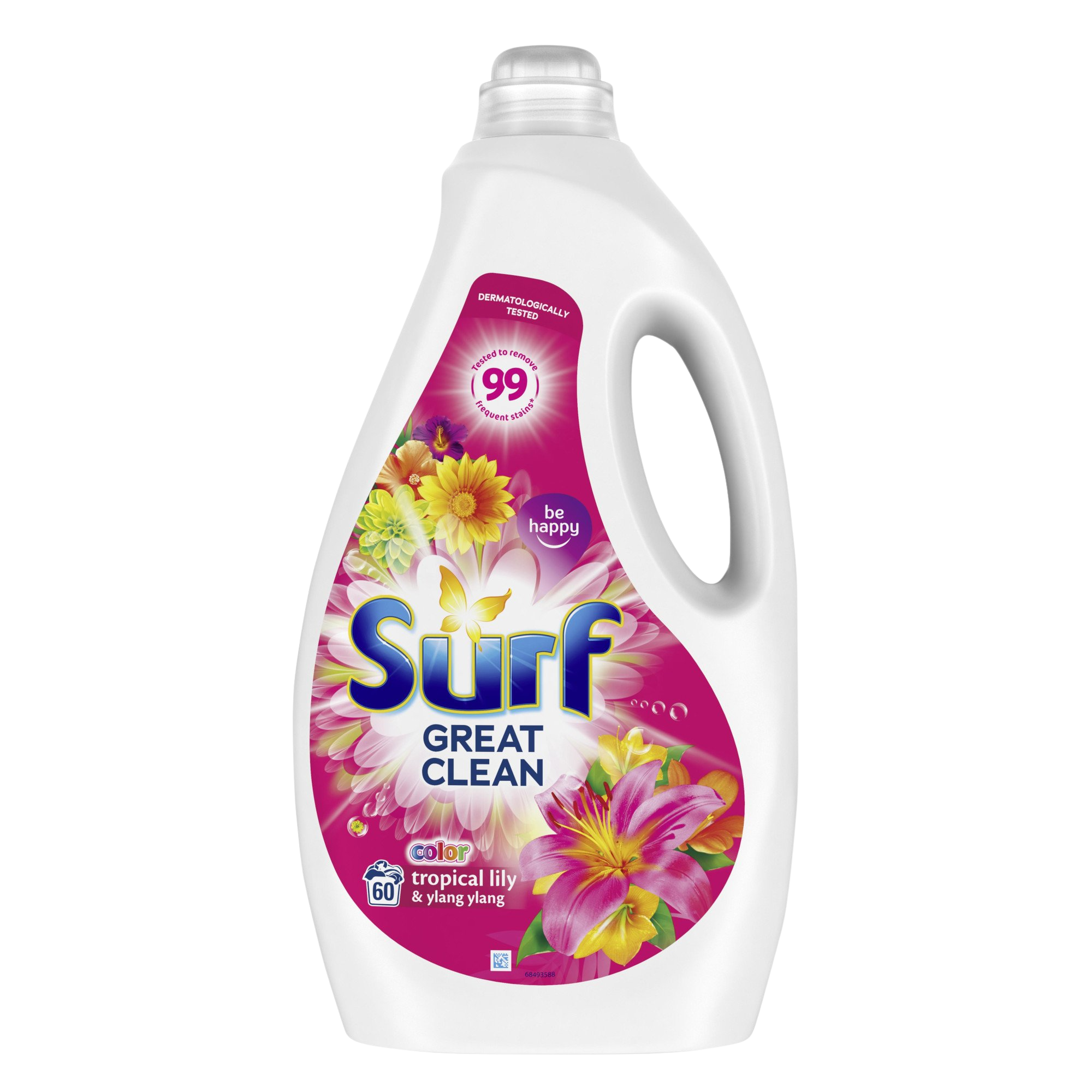 SURF Color prací gel Tropical 3 l