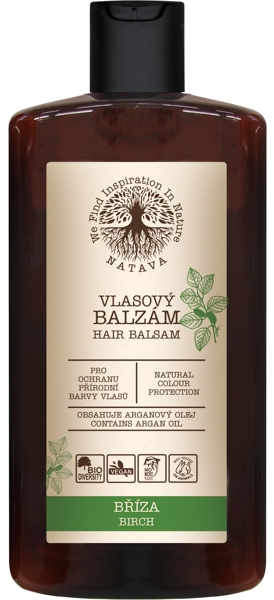 NATAVA BIO hair balsam Birch 250 ml