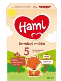 Hami 5 batolecí mléko 600 g