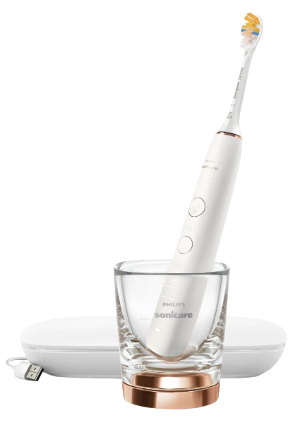 PHILIPS SONICARE Sonický zubní kartáček 9000 DiamondClean HX9911/23 rosegold
