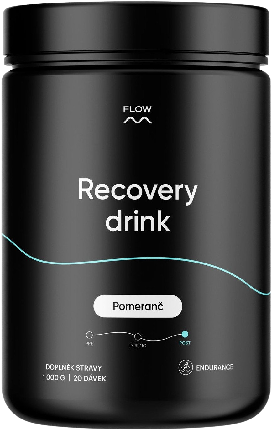 FLOW Recovery drink pomeranč 1000 g