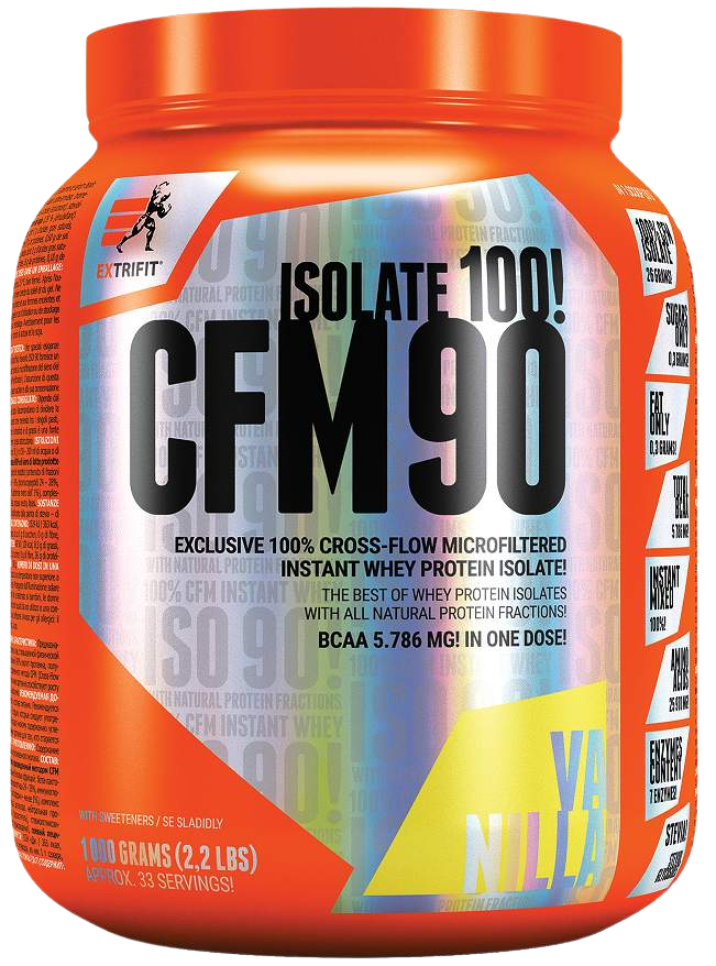 EXTRIFIT CFM Instant Whey Isolate 90 vanilka 1 kg