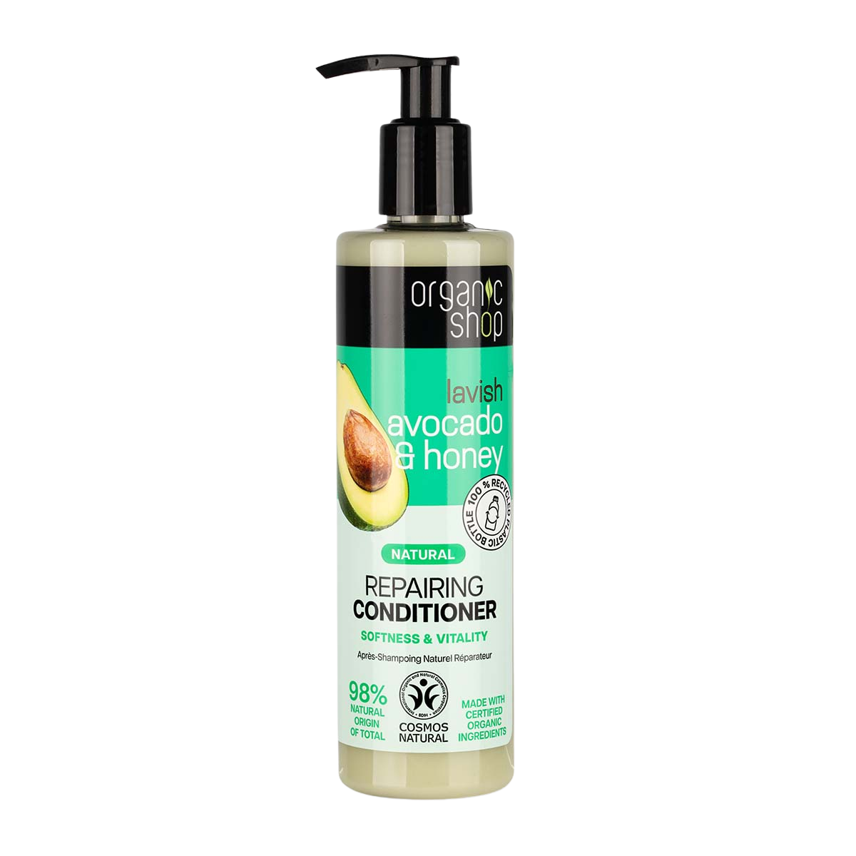 ORGANIC SHOP Regenerační kondicionér Avokádo a Med 280 ml