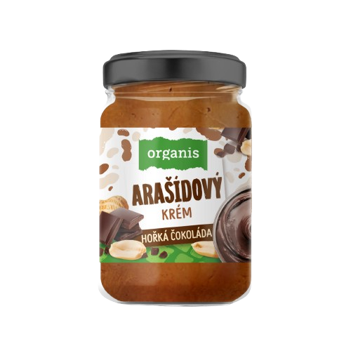 ORGANIS Arašídový krém s hořkou čokoládou 920 g