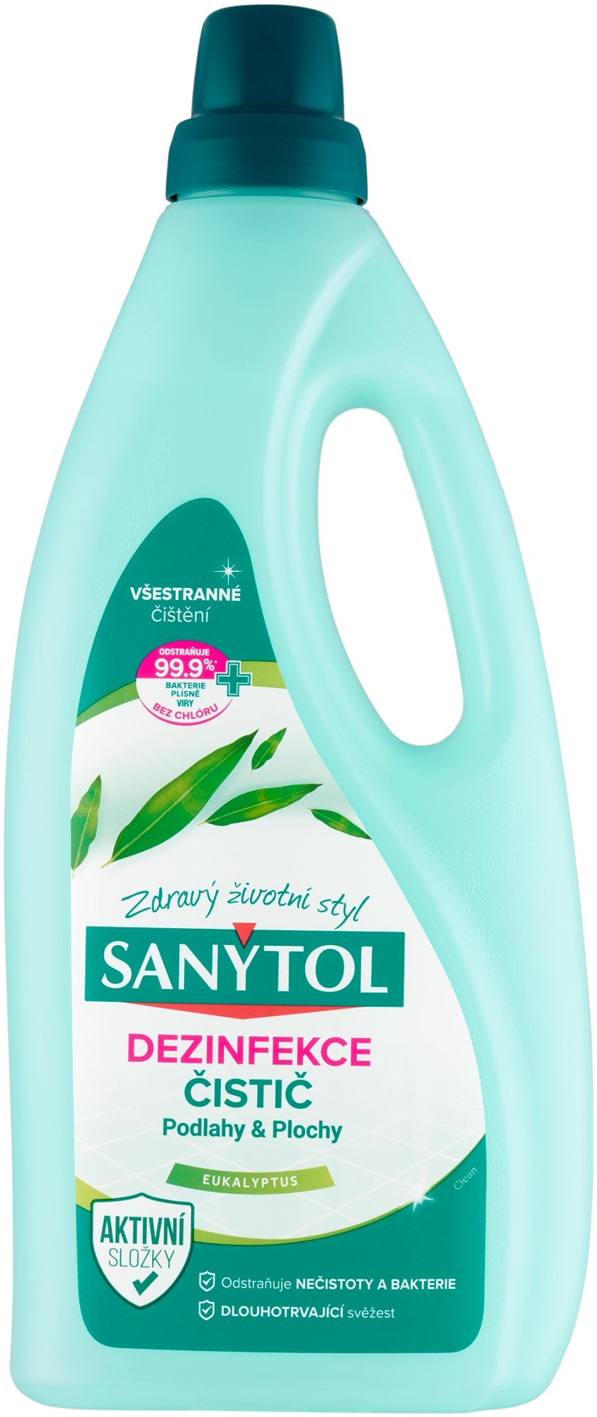 SANYTOL Clean dezinfekce čistič podlahy a plochy eukalyptus 1 l