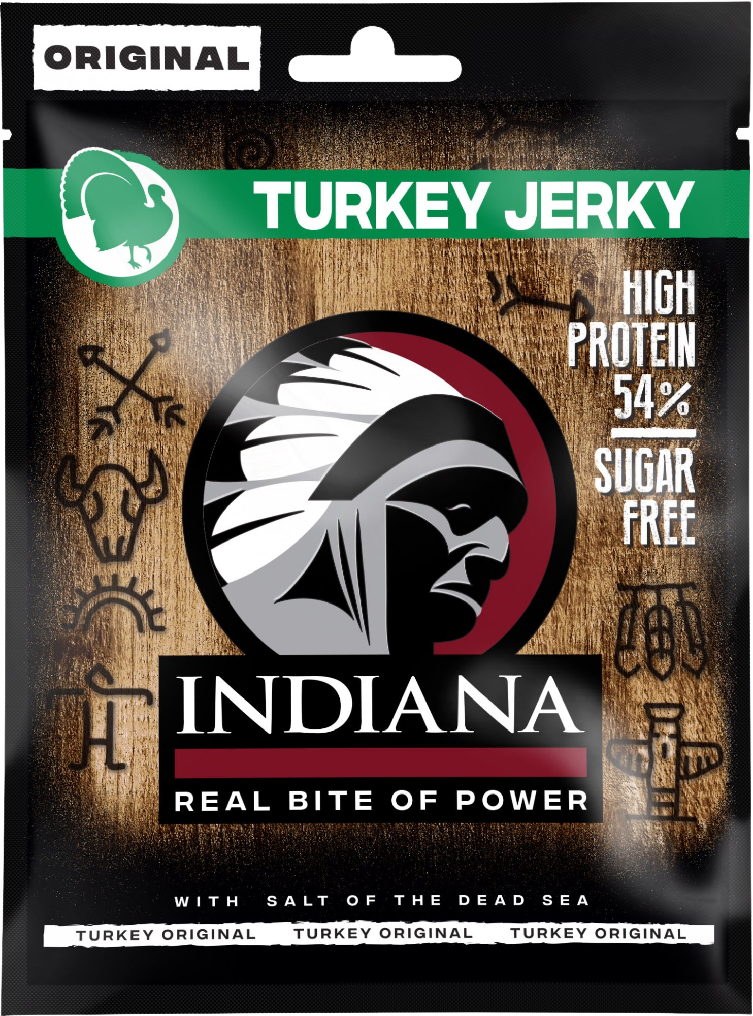 INDIANA JERKY Krůtí Original 25 g