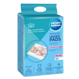 CANPOL BABIES Multifunkční hygienické podložky 60x60cm 10 ks