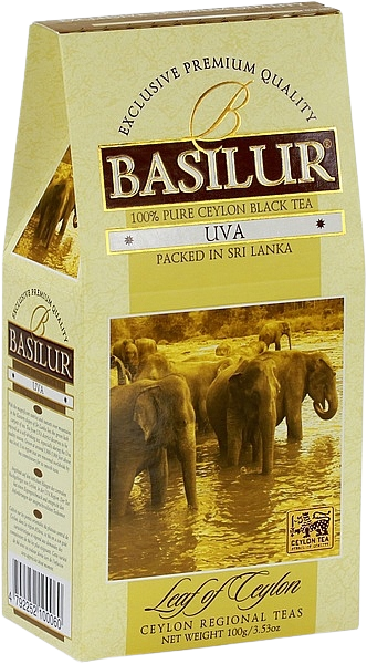 BASILUR Leaf of Ceylon Uva papír 100 g